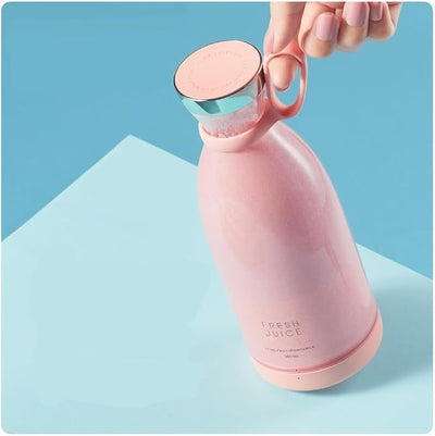Portable Smoothie Blender – 350 ml – Cordless, USB Rechargeable