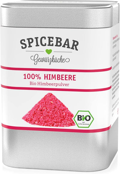 Spicebar Organic Blueberry Powder, 50g, 100% Freeze-Dried Fruit Powder