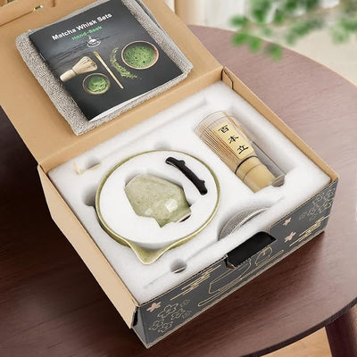7-piece Japanese matcha set
