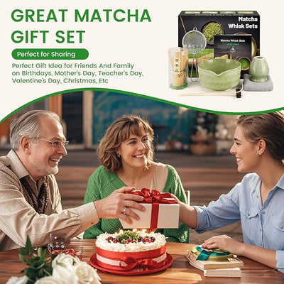 7-piece Japanese matcha set