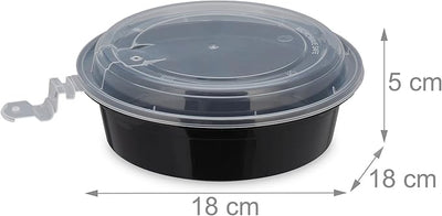 Meal prep containers, set of 24
